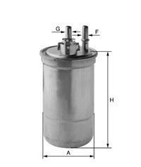 UNIFLUX FILTERS xn400 -  Топливный фильтр